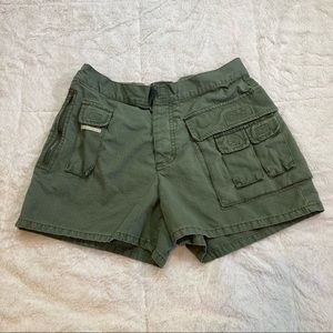 RALPH Ralph Lauren Womens Cargo Military Shorts U.S. Ralph-G7 Rare Sz 8 Green